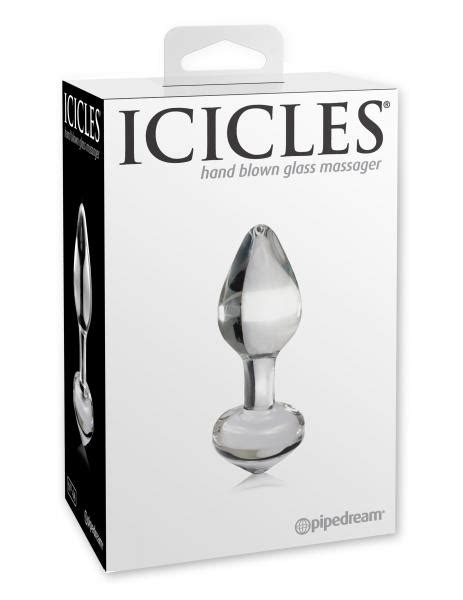 Icicles No 44 Glass Anal Plug 25 Inch Clear On Literotica