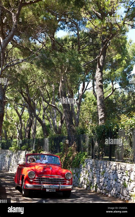 Italy Campania Gulf Of Naples Capri Island Stock Photo Alamy