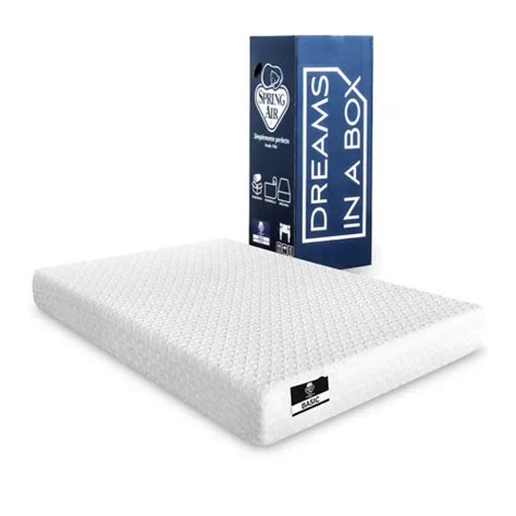 Colchón Matrimonial Memory Foam Spring Air Dreams In A Box Basic En