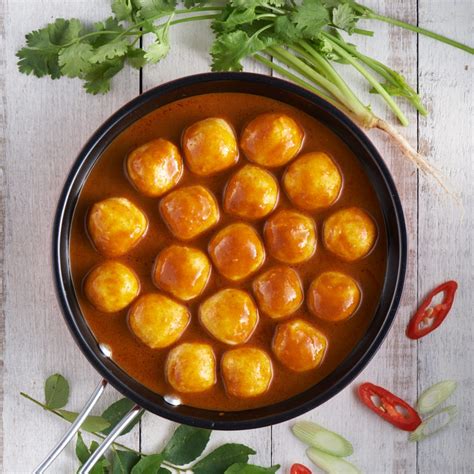 Hawker Curry Fish Balls - QL Kitchen