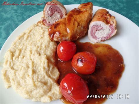 H Hnchen Involtini Mit Polenta Rezept Kochbar De