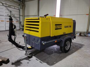 Atlas Copco XAVS186 ST mobile compressor for sale Poland Dąbrówka Stany