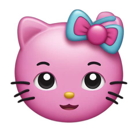 Hello Kitty Cute Whatsapp Emoji Ai Emoji Generator