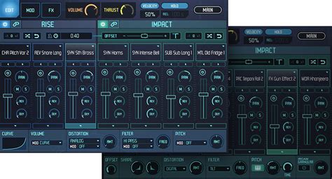 UVI Meteor Swell And Impact Designer