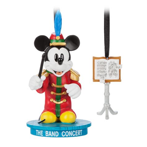 Disney Ornament Set Mickey Mouse Memories The Band Concert