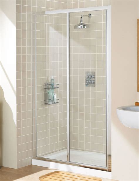 Lakes Classic Silver Framed Slider Door 1000 X 1850mm Lk12s100s