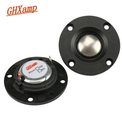 Ghxamp Inch Core Tweeter Titanium Film Speaker Ohm W Dome