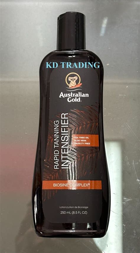 Australian Gold Rapid Tanning Intensifier Lotion W Biosine Complex Cocoa Dreams Ebay