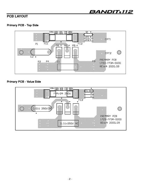 Peavey Bandit 112 Schematic