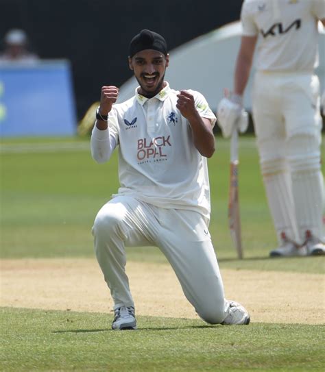 Arshdeep Singh Trapped Ben Foakes Lbw For His First Championship Wicket