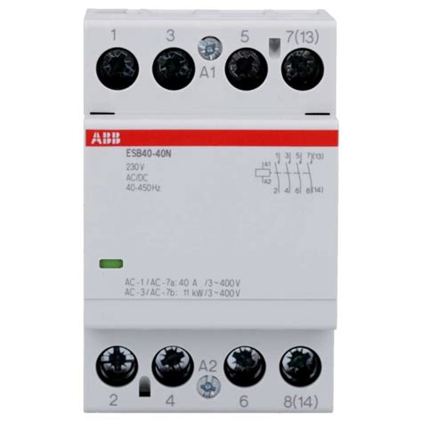 ABB Installationsschütz ESB25 40N 06 230 240 V AC DC 15 40