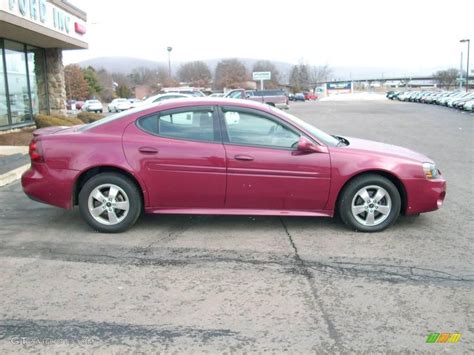 Sport Red Metallic Pontiac Grand Prix Sedan Photo