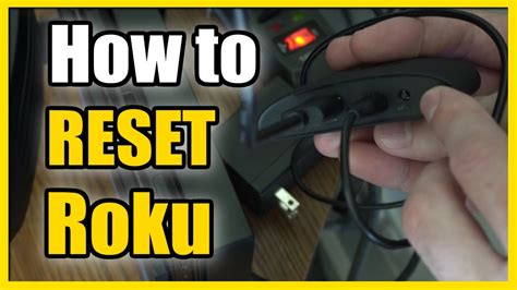 How To Factory Reset Without Remote On Roku Device Fast Method Youtube