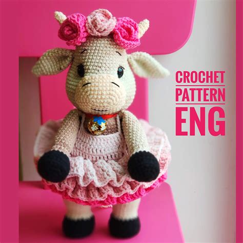 Susie The Cow Crochet Pattern Printable Pdf Amigurumi Today Shop