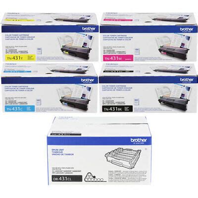 Brother HL L8260CDW Toner Cartridge Set TN431 With Drum Unit DR431CL