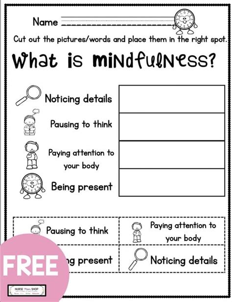 Printable Mindfulness Worksheets For Adults Nbkomputer