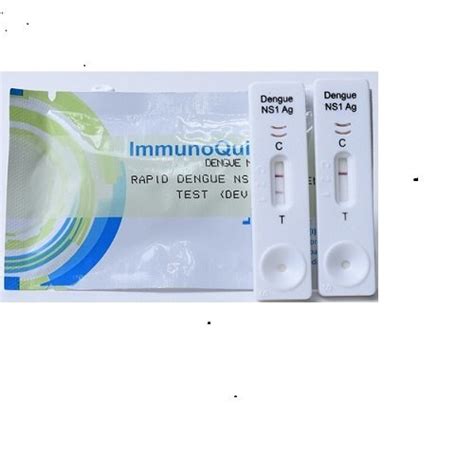 Immunoquick Dengue Ns Igg Igm Card For Hospital Packaging Size