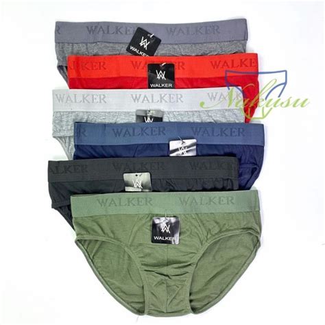 Poposy 12Pieces Men S 100 Cotton Briefs High Quality Nakusu Underwear