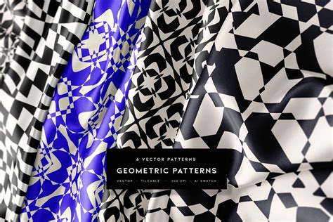 6 Geometric Vector Patterns - Design Cuts