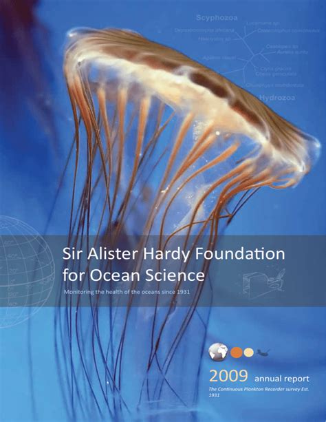 Sir Alister Hardy Foundation For Ocean Science 2009