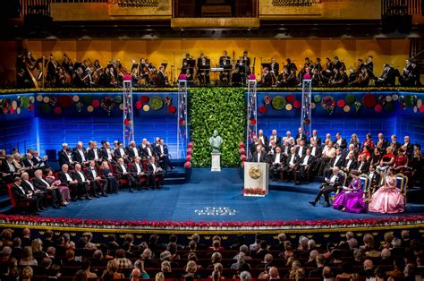 nobel laureates  mit ties feted  sweden mit news