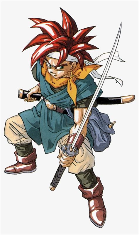 Concept Art Of Crono From Chrono Trigger By Akira Toriyama Chrono