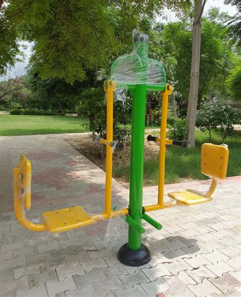 Mild Steel Double Leg Press Outdoor Gym At ₹ 20000 In Jalandhar Id