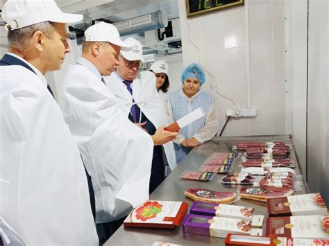 Визит делегации на ОАО "Слонимский мясокомбинат" - ОАО «Слонимский ...