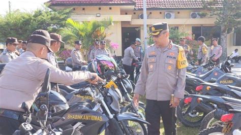 Kesiapan Hadapi Pemilu Kapolres Toba Pimpin Pengecekan Sarana