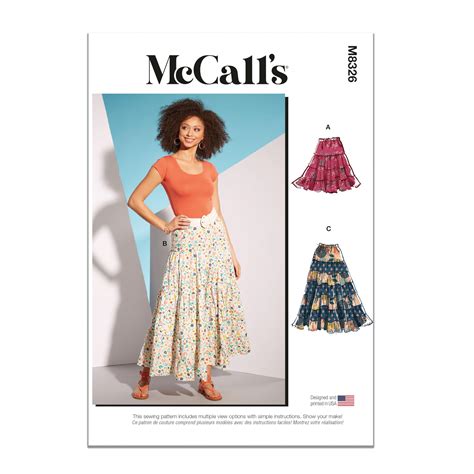 Amazon Mccall S Misses Skirts Sewing Pattern Kit Design Code