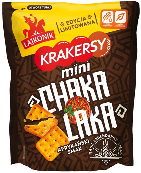 Mini Krakersy Chakalaka Lajkonik Legendarny SmakLajkonik