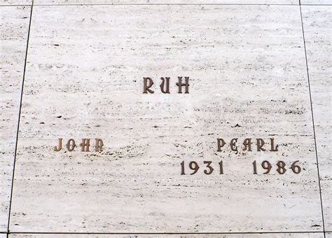 John Edwin Junior” Ruh 1928 2017 Find A Grave Memorial