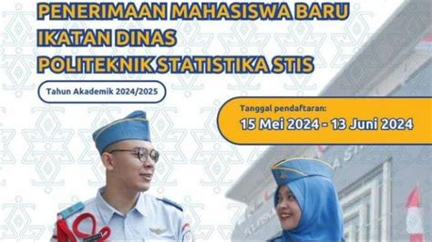 Dibuka Besok Berikut Syarat Pendaftaran Sekolah Kedinasan STIS 2024