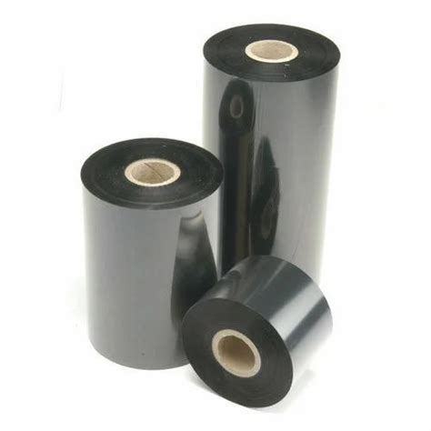 Black Wax Resin Thermal Wax Bar Code Ribbon Packaging Type Roll At Rs