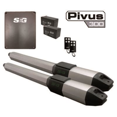 Kit Motor Abatible Pivus Combat Duo 0 75 127V Sistemas De Seguridad