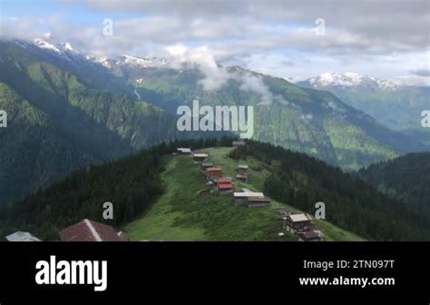 Time Lapse Video Of Pokut Plateau In The Black Sea Karadeniz Region In