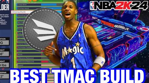 My New TRACY MCGRADY Build Will BREAK The GAME On NBA 2K24 YouTube