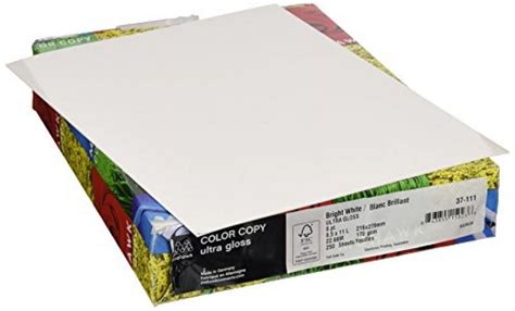 Mohawk Ultra Gloss 8 5x11 Inches Printer Paper 92 Bright White 30