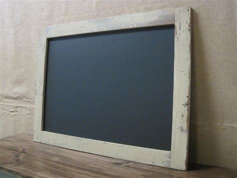 Extra Large Framed Chalkboard Made From Reclaimed By Tenpennyhouse