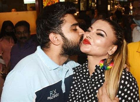 Rakhi Sawant And Adil Khan Secretly Get Married The Couple Poses With