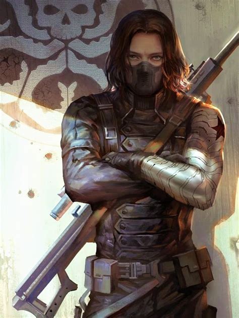 Comic Art Winter Soldier Bucky Barnes Bucky Winter Soldier Bucky