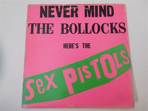 Sex Pistols Never Mind The Bollocks Lp Us Bsk Vinyl Vg