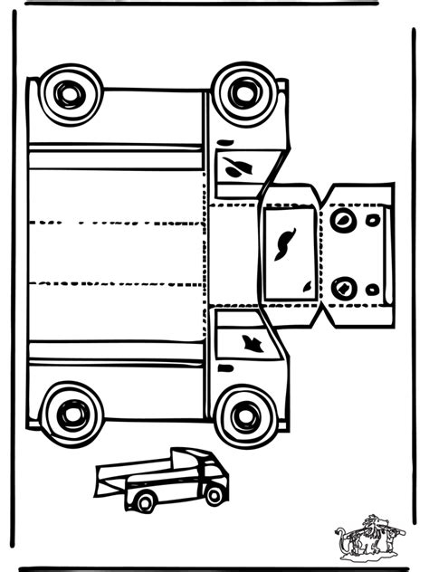 Papercraft truck - Cut-Out