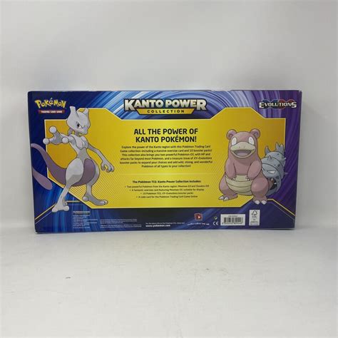 Pokemon Kanto Power Collection Box Mewtwo EX Slowbro EX XY