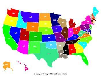 United States Map With Abbreviations Verjaardag Vrouw