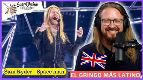 Sam Ryder Space Man Eurovision 2022 Gringo Reacciona A La Gran