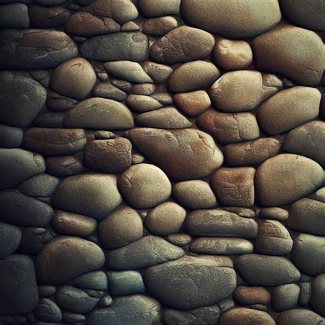 Premium Ai Image A Close Up Of A Wall Of Rocks With The Word Rocks On It