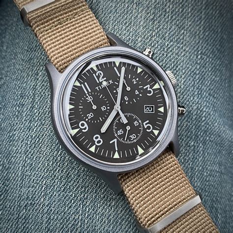 Timex Mk1 Aluminum Chronograph Rwatches