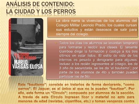 La Ciudad Y Los Perros Mario Vargas Llosa