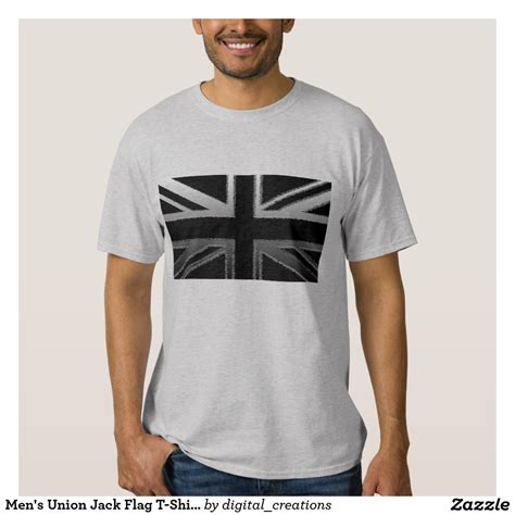 Mens Union Jack Flag T Shirt Zazzle Union Jack Flag Flag Tshirt